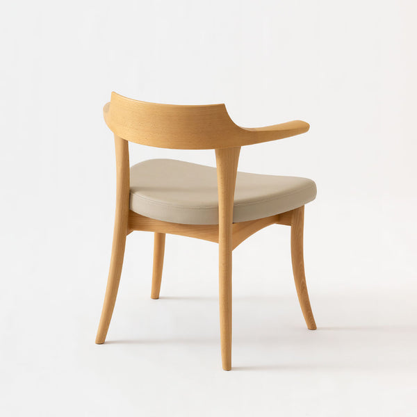 Crescent Torii Semi-Arm Chair