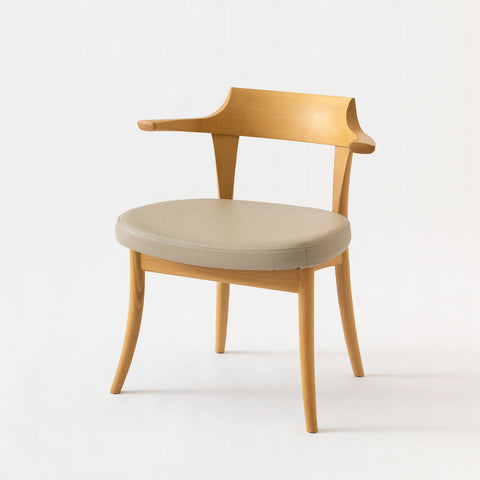 Crescent Torii Semi-Arm Chair