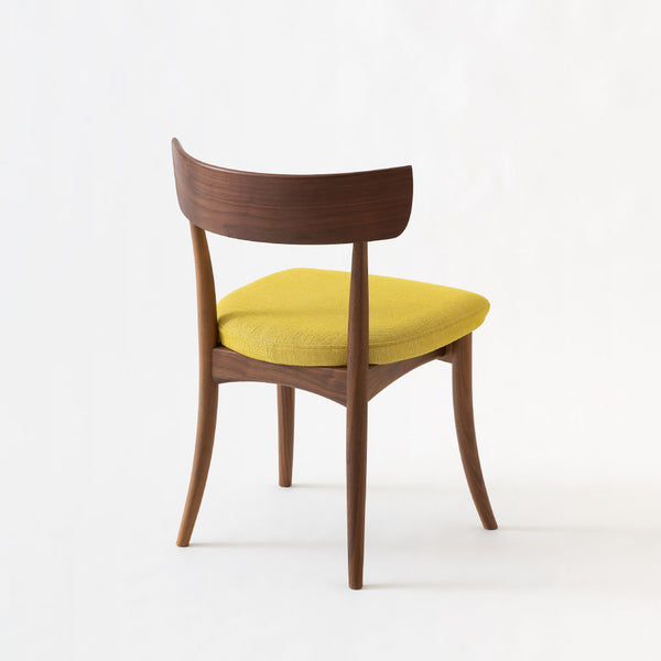 Crescent Beam-top Chair upholstered