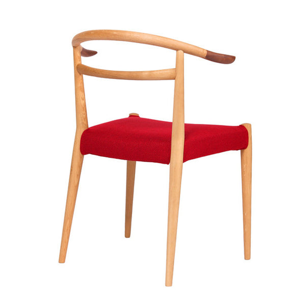 White Wood Arm Chair Type I