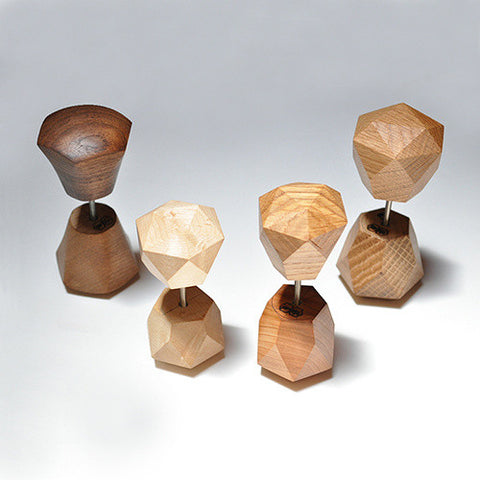 Crafted Wood Door and Furniture Knobs