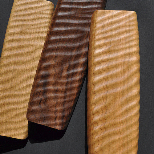 Crafted Wood and Metal Door Handle Vagues