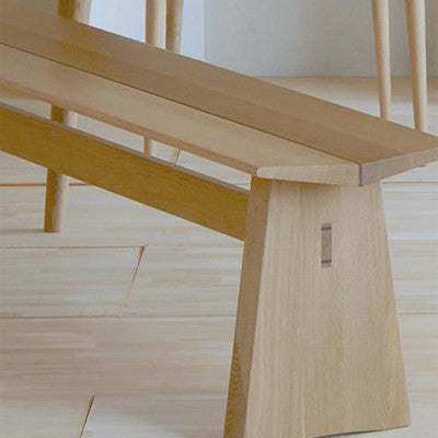 White Wood Carve Bench
