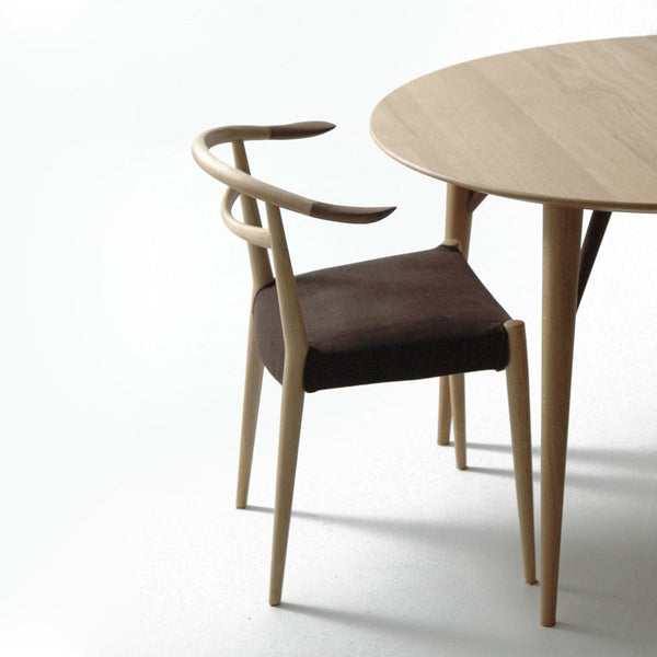 White Wood Arm Chair Type I