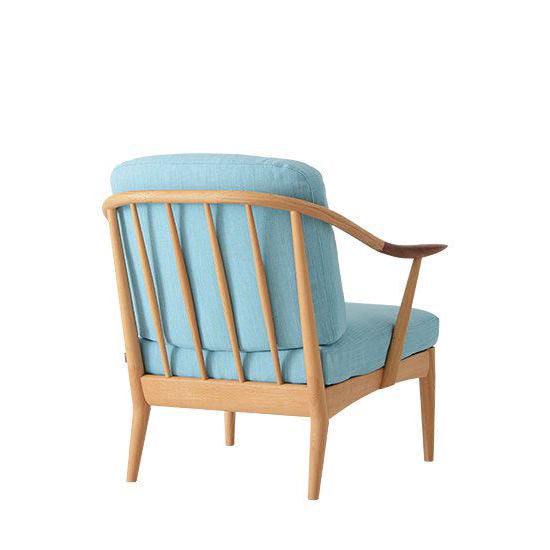 White Wood Sofa 1-seater