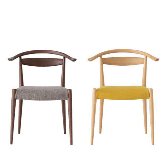 White Wood Arm Chair Type II