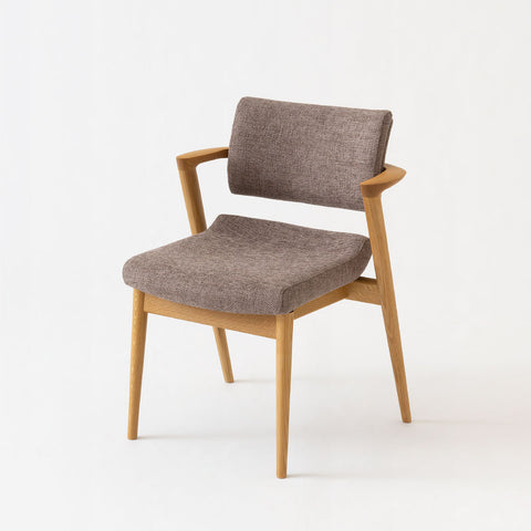 Seoto-EX Half-Arm Chair Upholstered