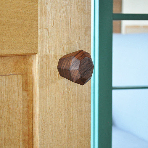 Crafted Wood Door and Furniture Knobs